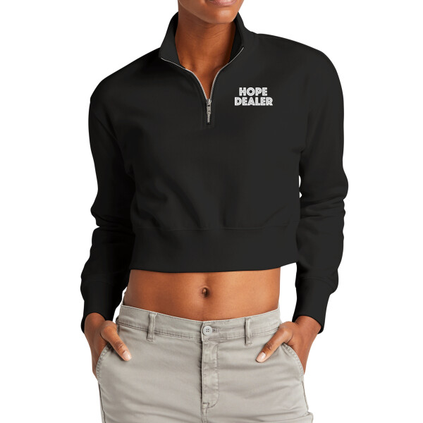Hope Dealer Left Chest - Women's Everyday Fleece 1/4 Zip Thumbnail