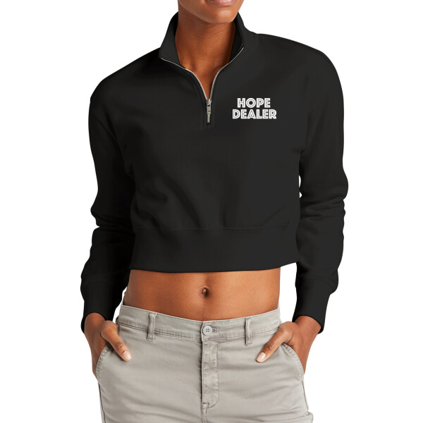 Hope Dealer Left Chest - Women's Everyday Fleece 1/4 Zip Thumbnail