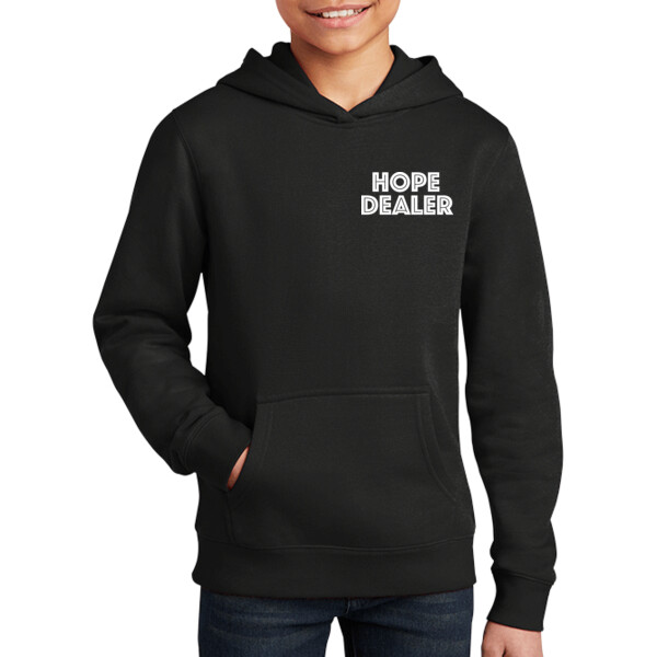 Hope Dealer Left Chest - Youth Everyday Fleece Hoodie Thumbnail