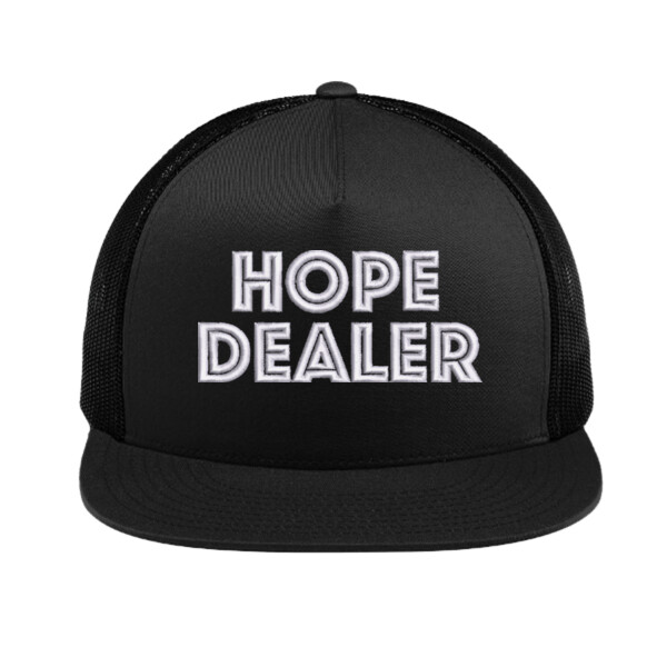 Hope Dealer Hat - Yupoong ® 5 Panel Classic Trucker Mesh Back Cap Thumbnail