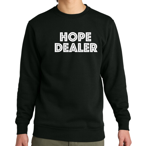 Hope Dealer Full Chest  - Unisex Everyday Fleece Crew Thumbnail