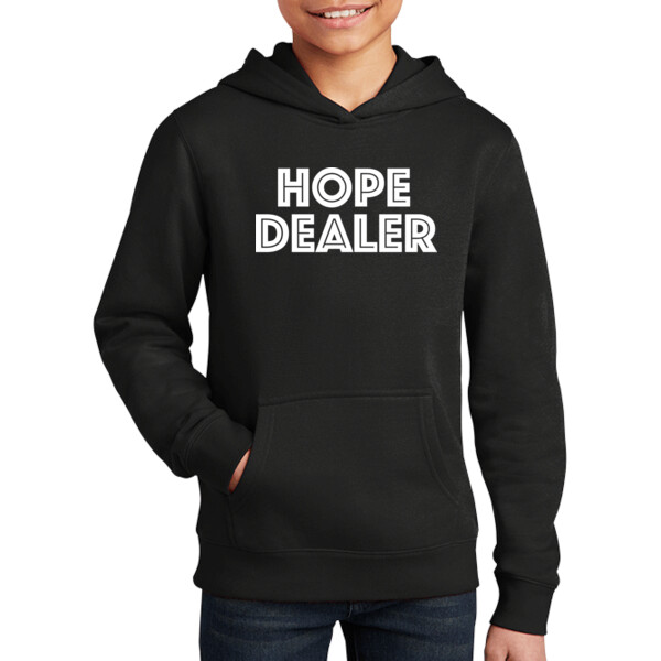 Hope Dealer Full Chest  - Youth Everyday Fleece Hoodie Thumbnail