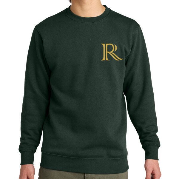 Rosson R Left Chest - Unisex Everyday Fleece Crew Thumbnail
