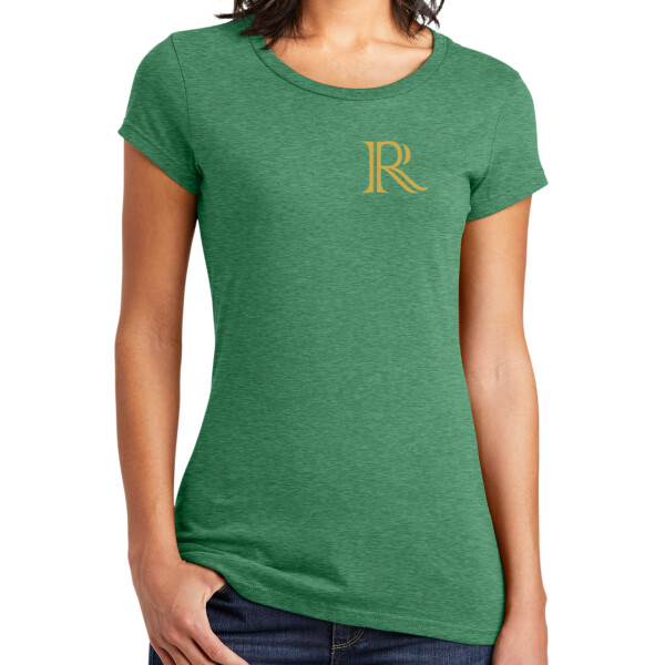 Rosson R Left Chest - Women's Everyday Cotton T-Shirt Thumbnail