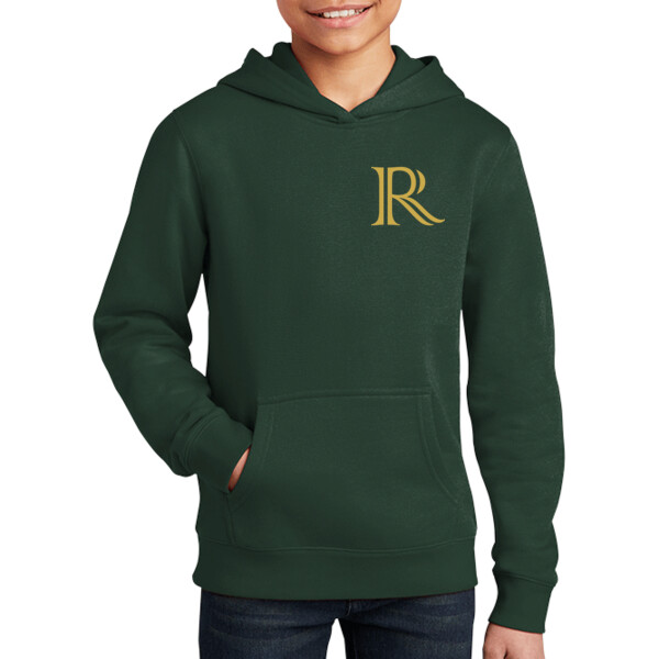 Rosson R Left Chest - Youth Everyday Fleece Hoodie Thumbnail