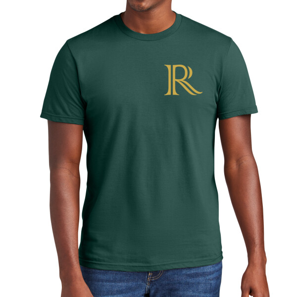 Rosson R Left Chest - Unisex Everyday Cotton T-Shirt Thumbnail